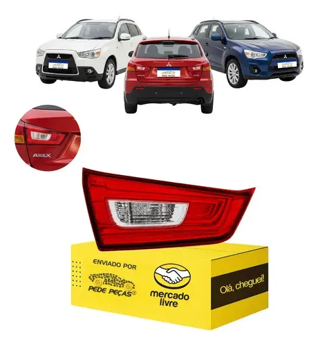 Lanterna Tampa Mitsubishi Asx 2010 2011 12 13 14 A 2022 L.e Esquerdo/motorista Cristal