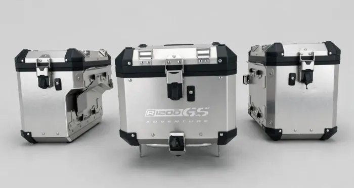 Par de Baús + Top case BMW Original R1200GS Adventure
