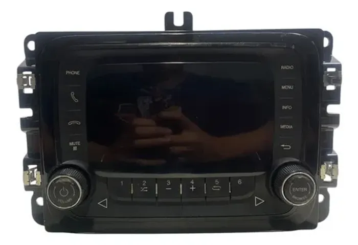 Radio Multimidia Fiat Mobi Drive 2017 100233234 Preto