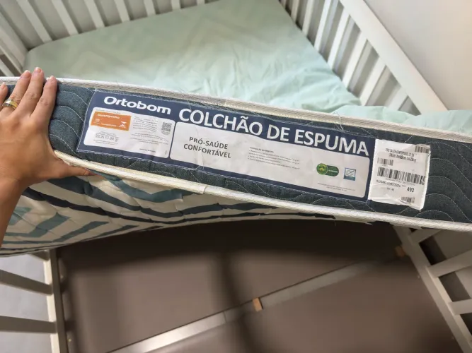 Cama montessoriana casal + colchão 