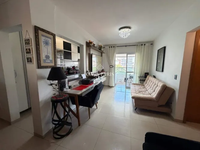 Apartamento à venda no Boqueirão (Praia Grande) com lazer completo e 1 vaga