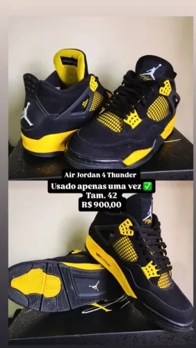Jordan 4 Thunder (aceito negociação) 