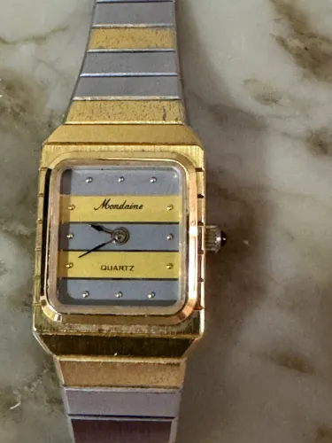 Relógio Mondaine pulseira de aço