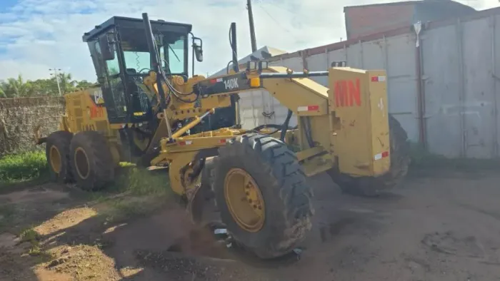 Motoniveladora Caterpillar 140K, ano 2018