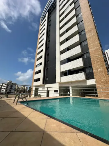 OPORTUNIDADE- FLAT MOBILIADO COM 1 QUARTO NA PONTA FAROL - VISTA LAGOA