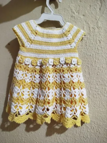 Vestido crochê 