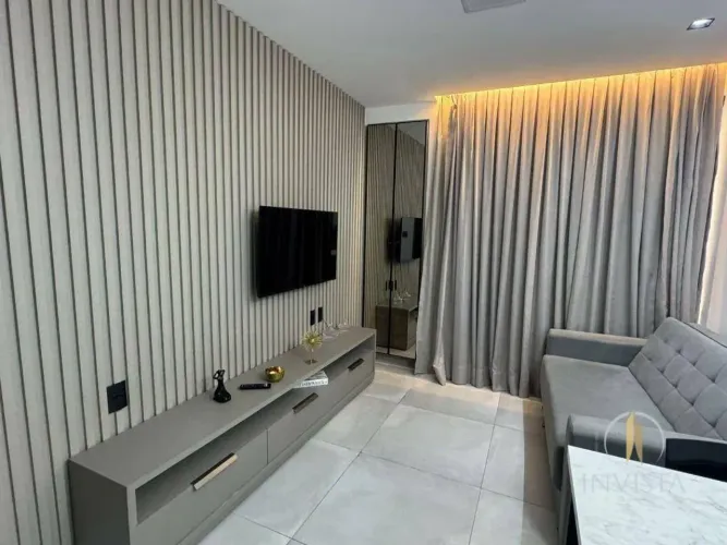 Apartamento com 1 dormitório para alugar, 50 m² por R$ 3.500,01/mês - Tambaú - João Pessoa