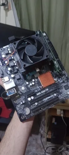 KIT GAMER - PLACA MÃE AMD  N68-GS4 FX + PROCESSADOR AMD FX 8300 + 8GB DE RAM - PC GAMER