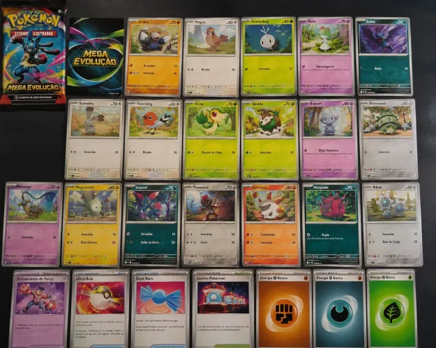 Lote de cartas pokemon