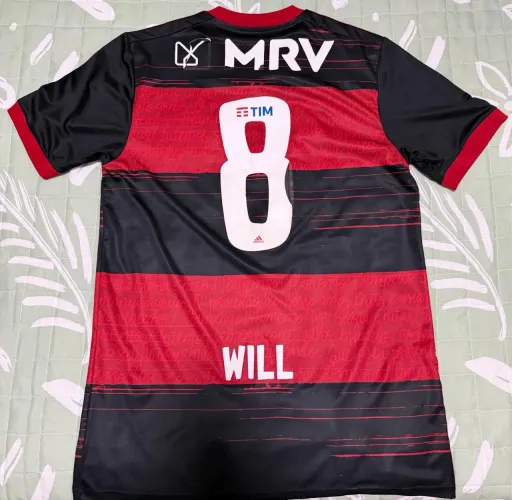 Camisa Adidas Flamengo Masculina Oficial I 20/21 S/N° EW1510