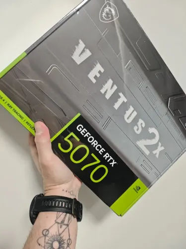 Placa de Vídeo RTX 5070 12Gb MSI Ventus 2x - @LJCEletro