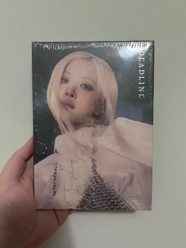 álbum blackpink deadline ver silver rosé lacrado