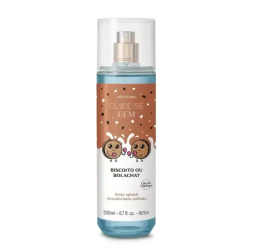 O Boticário Body Splash Biscoito ou Bolacha? 200ml