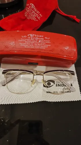 Óculos de grau óticas indaiá