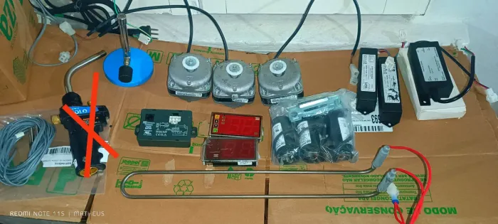 PEÇAS REFRIGERAÇÃO