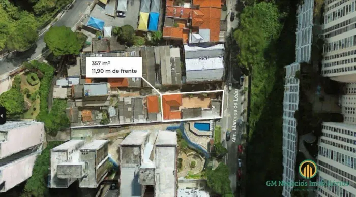 Terreno na Bela Vista a poucos metros da Avenida Paulista