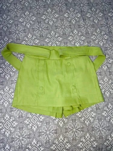 Short de malha feminino 
