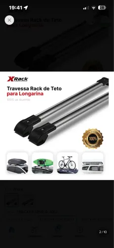 Raque Teto Para Tracker