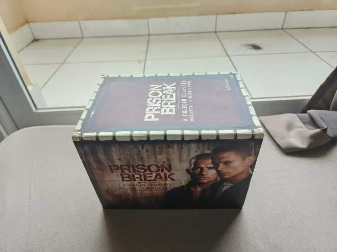 Box dvd série prison Break completo 
