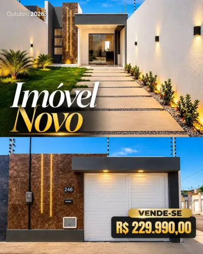 Casa com 3 quartos a venda
