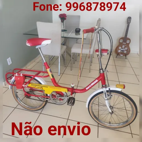 Monareta aro 20 dobramatic 73 em ótimo estado. Não envio. Leia anúncio abaixo.