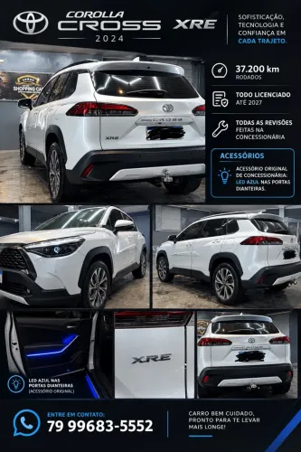 Toyota Corolla Cross XRE 2.0 16V Flex AUT 2024