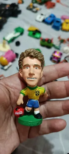Mini Craque Coca-Cola Juninho Paulista - Seleção Brasileira 1998
