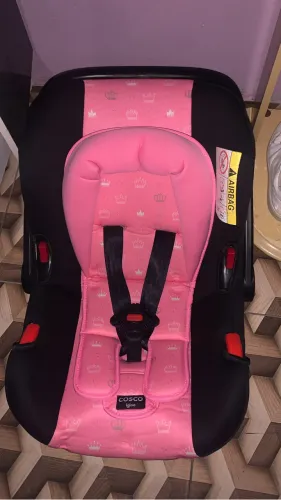 Bebê Conforto Cosco Cor Rosa Zerado