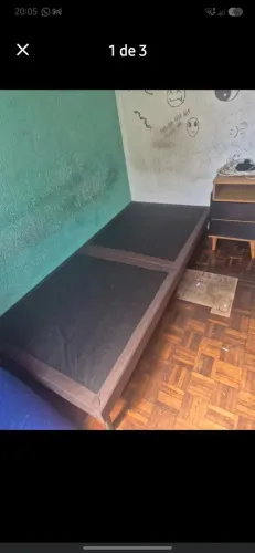 Base de colchão -Cama de solteiro dobrável 