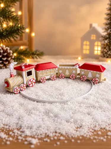 Trem Natalino Decoração Natal