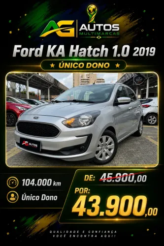 Ford KA 1.0 Se/se Plus Tivct Flex 5P 2019