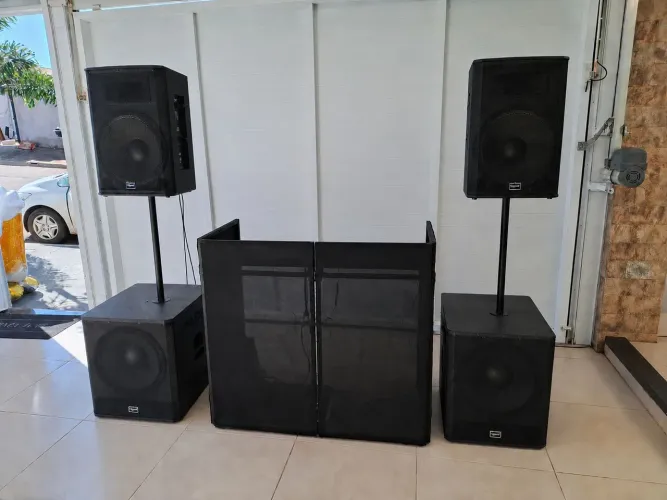 Som e Iluminação para Dj