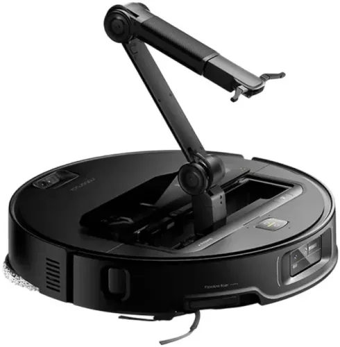 Robô Aspirador Roborock Saros Z70 Vacuum Cleaner 220V Preto 22.000 Pa com Braço IA