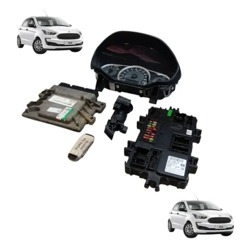 Kit Code Módulo Injeção Ford Ka 1.0 12v  2015 A 2018