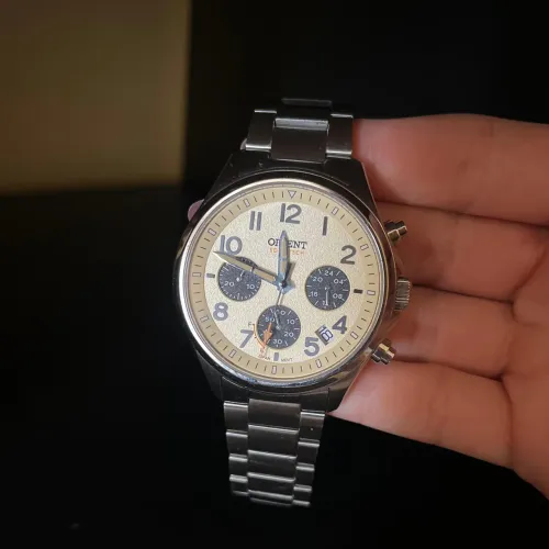 Relógio Orient Solartech 41 mm na garantia 