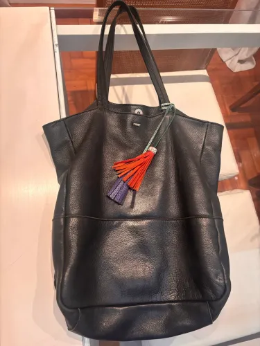 Bolsa de couro Via Mia