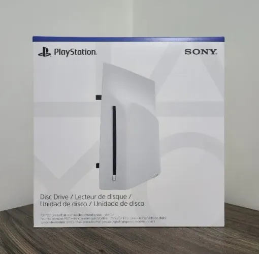 Unidade de Disco Leitor Drive PlayStation PS5 Slim e PS5 Pro - Novo e Lacrado