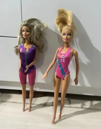 Lote de três bonecas barbie 