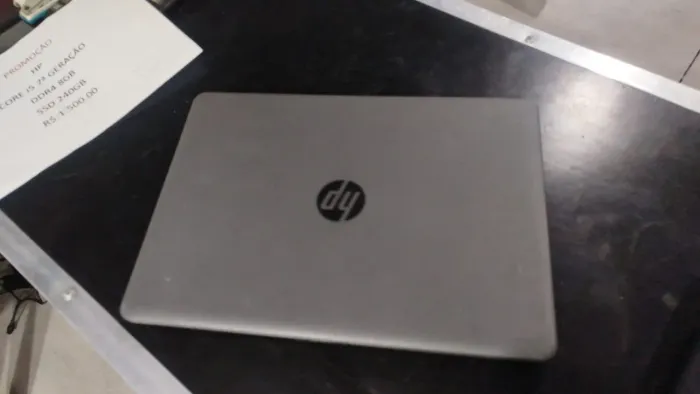 Notebook HP 240 G8 Intel Core i5 | 8GB RAM | SSD 256GB | Fonte Nova