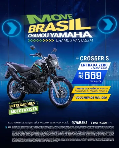 MOVE BRASIL - XTZ CROSSER S 150