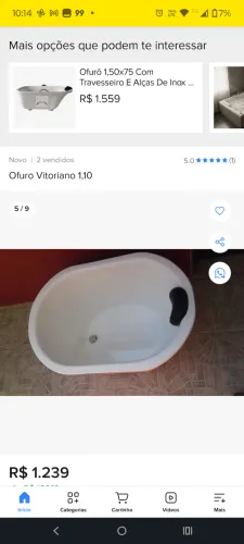 banheira de uforo