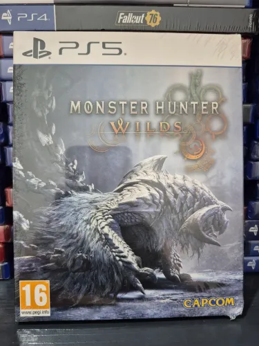 Monster Hunter Wilds - Edição Steelbook - PS5.