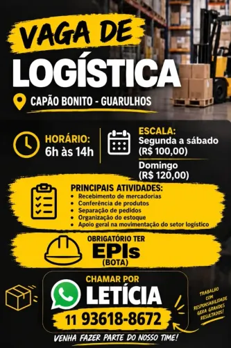 Oportunidade Guarulhos/Barueri