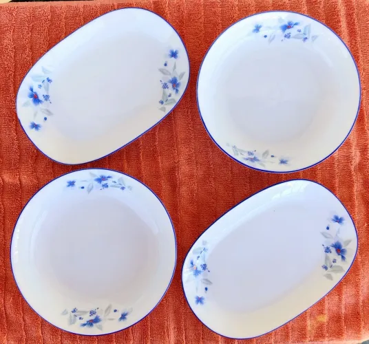 2 Bowl e 2 travessas - porcelana HF.