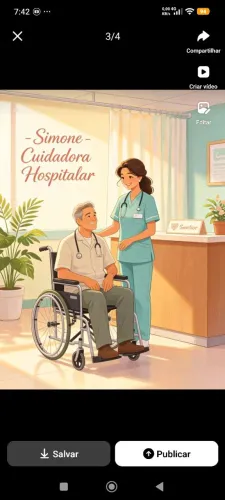 Cuidadora hospitalar 