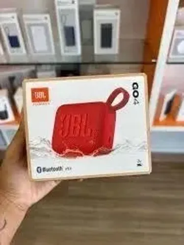 JBL GO 4 Vermelha Nova 
