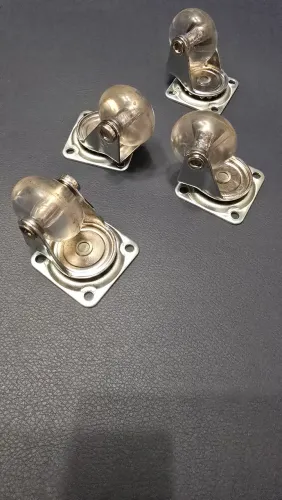 Roda de Silicone 4 unidades.