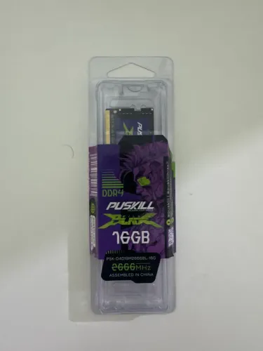 Memória Ram Notebook Puskill 16GB DDR4 SODIMM 2666Mhz Notebook Memoria 