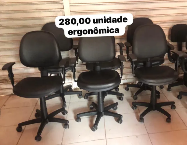 Cadeiras prontas pra escritório 