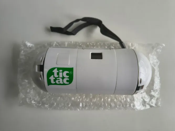 Máquina fotográfica Tic Tac (item novo)